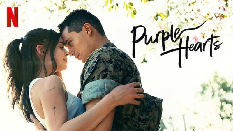 Purple Hearts, a romantic drama that conquered Netflix in 2022 • Bit Pix