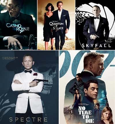 Daniel Craig as James Bond – World’s Most Famous Spy