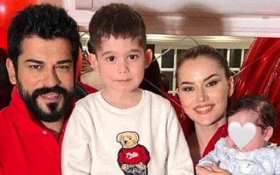 Burak Özçivit Fahriye Evcen – First Photo of Baby Kerem