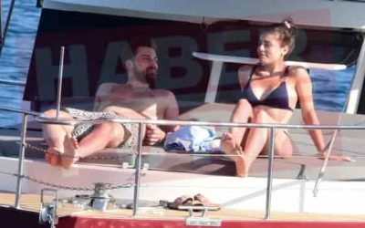 Sıla Türkoğlu and Alp Navruz on a romantic trip in Bodrum