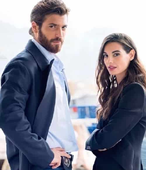 Turkish actor Can Yaman Strikes Chief Inspector Francesco Demir Season 2 series Viola come il mare1-min Turkish actor Can Yaman as police Chief Inspector Francesco Demir and Francesca Chillemi in Season 2 of Viola come il mare medici series italian