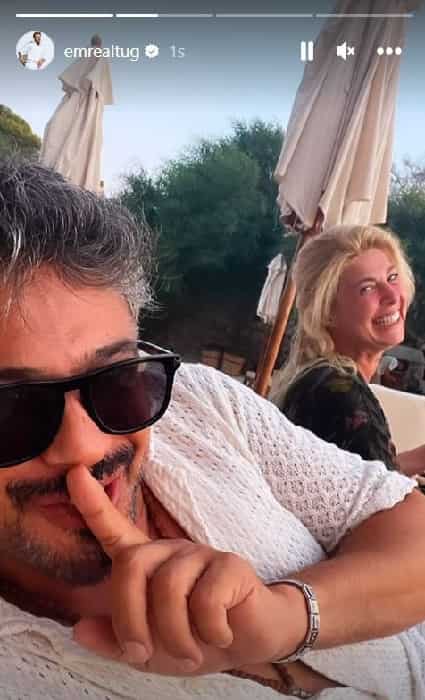 Emre Altuğ-min (2) Emre Altuğ with his lover Gözde Kansu