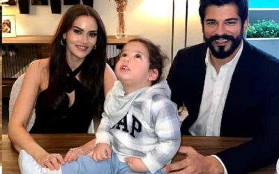 Fahriye Evcen Shared Sweet Set Memory with Son, Kerem Özçivit